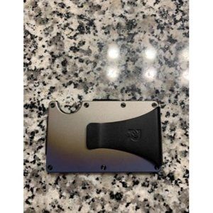 Wallet For Men, Slim Wallet For Men -  RFID Safe, Blocks Chip Readers Aluminum